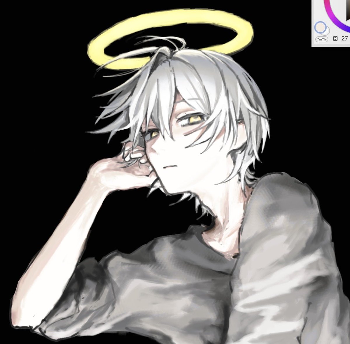 i5n7du's tweet photo. これは画質で潰れるであろうお顔
やっとこの子の名前が決まったのでいつか教えます https://t.co/67LX8iVhqb