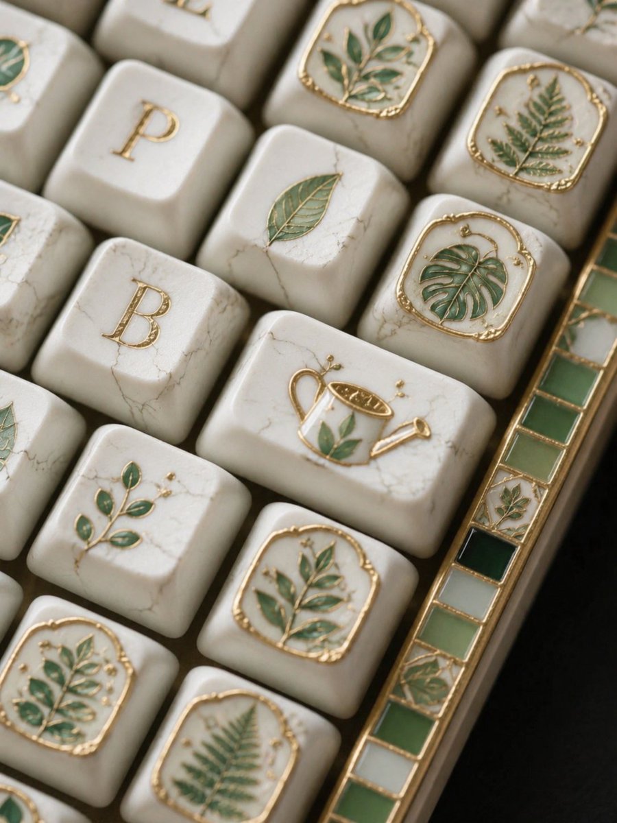 aestheticwabi's tweet photo. botanical keys https://t.co/zO2e72GAPz