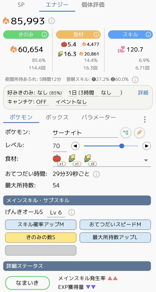 Bronze_Beaker's tweet photo. #ポケスリ3周年をみんなで 
#ポケスリわたしの相棒 

彼女にはずっとお世話になってる。キルリアで仲間になり、きのみSもあり不安もあった。
その後、アプデにより進化後の最大所持数が改善され、おやすみリボンも導入された。
元気維持にて運用を自由に、そしエナジーのベースも担ってくれてます。 https://t.co/YD8OyGbaRa