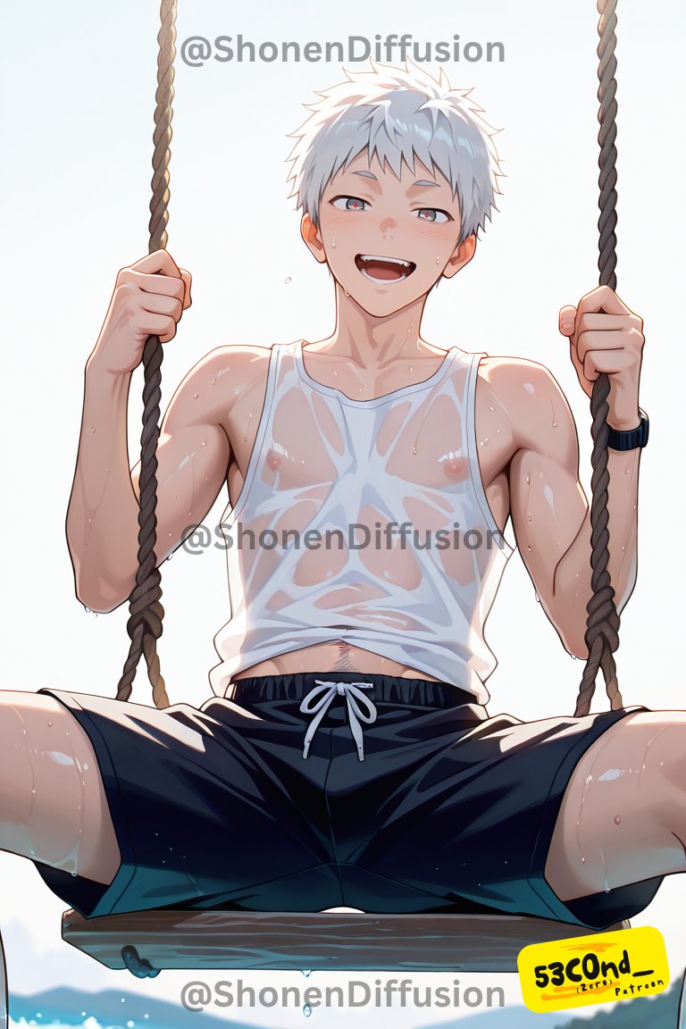 ShonenDiffusion's tweet photo. Beach Swing

[Full set on my Patreon : Link in Bio] 
#Hikaru #TSHD #TheSummerHikaruDied #光が死んだ夏 #หน้าร้อนที่ฮิคารุจากไป https://t.co/v3iWoJvvug