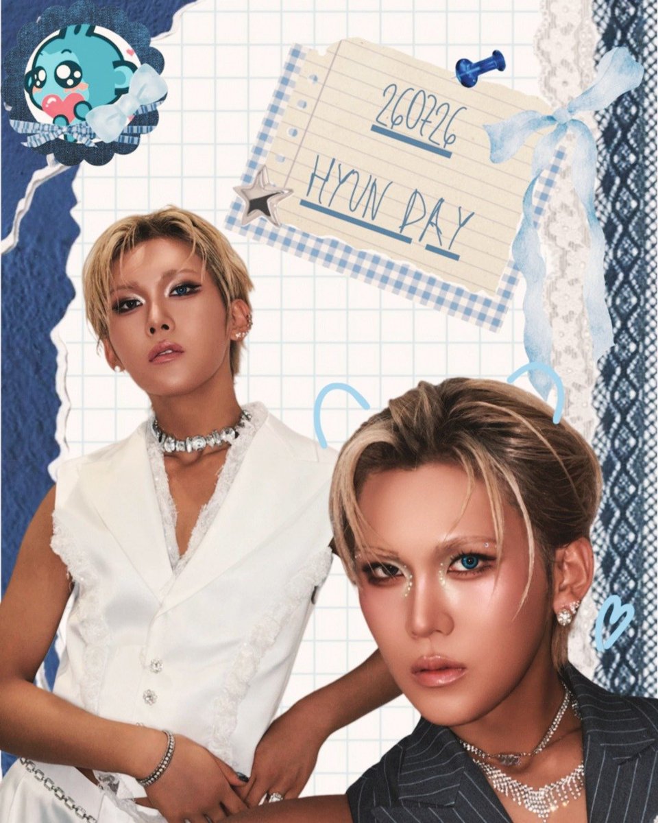 xlovglobal's tweet photo. 260726 - HAPPY HYUN DAY 💙

To EVOL’s Diva HYUN,
Happy 24th Birthday! 

Thank you for shining as yourself so brightly and for always bringing cheer and humour to all EVOL around the world.

From EVOL everywhere we love you and thank you endlessly for your incredible energy and fun self,
Never let this world quiet your beautiful voice!
We hope in this next stage we can continue creating beautiful memories together and grow in happiness and success, and that together we can grow until your voice reaches all who need it ᧖(• ᦢ •)ᦣ.⁠｡⁠*⁠♡

Here's to another year of good health and love together ♡⁠(⁠˃͈⁠ ⁠દ⁠ ⁠˂͈⁠ ⁠༶⁠ ⁠) 
생일 축하합니다

#XLOV #엑스러브
#HYUN #현