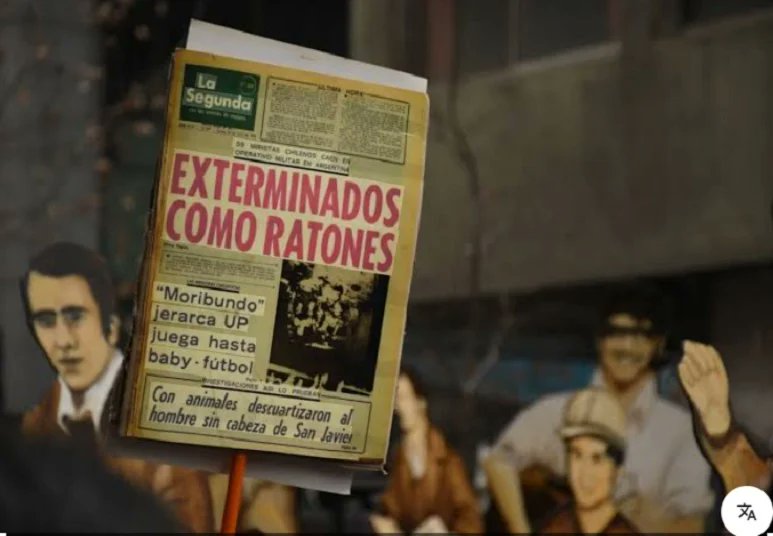 codepuchile's tweet photo. A 51 años de la Operación Colombo: recuerdan el montaje de la dictadura para ocultar sus crímenes y el rol de la prensa golpista El Ciudadano https://t.co/2lXAfT3uae https://t.co/BdDDulseEG