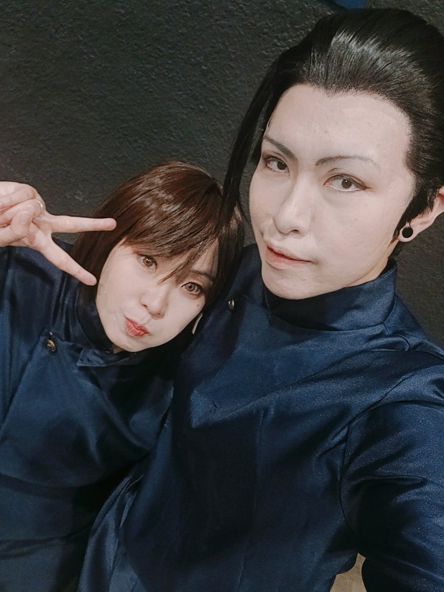 sarayip3's tweet photo. #咒術迴戰 #夏油傑 #硝子 #咒術高專 
Acg day2 https://t.co/QOD32ueYas
