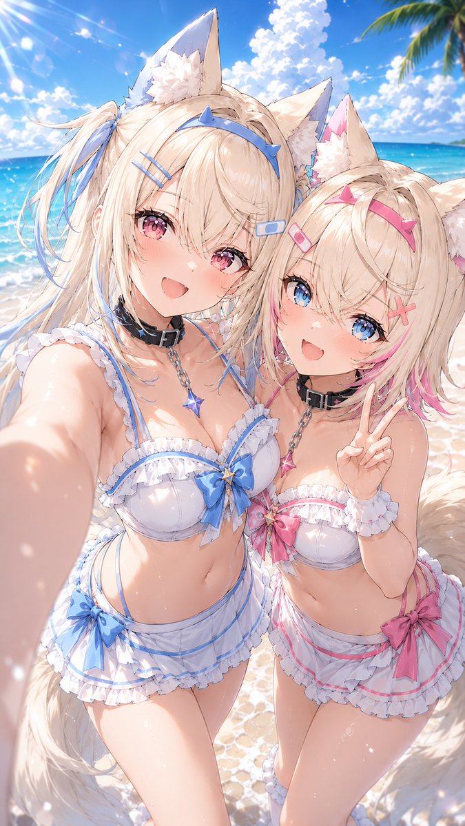 yousty_01's tweet photo. 自分で作っておきながらですが一言言いたい。
ビジュ良っ💕可愛すぎません？😍
#AIart️️️️️️️️️️️️️️️️️️️️️️️️️️️️️️️️️️️️️️️️️️️️️️️️️️️ #AIイラスト #FuwaMoco https://t.co/wLo3RBmPc1