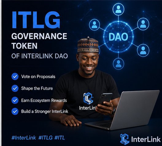 Ibrahim0108855's tweet photo. ⚡ ITLG isn't just a token—it's the foundation of InterLink DAO. Join the movement, stake, swap, and grow with the ecosystem. #InterLink #ITLG #ITL https://t.co/zwwEw82rB2