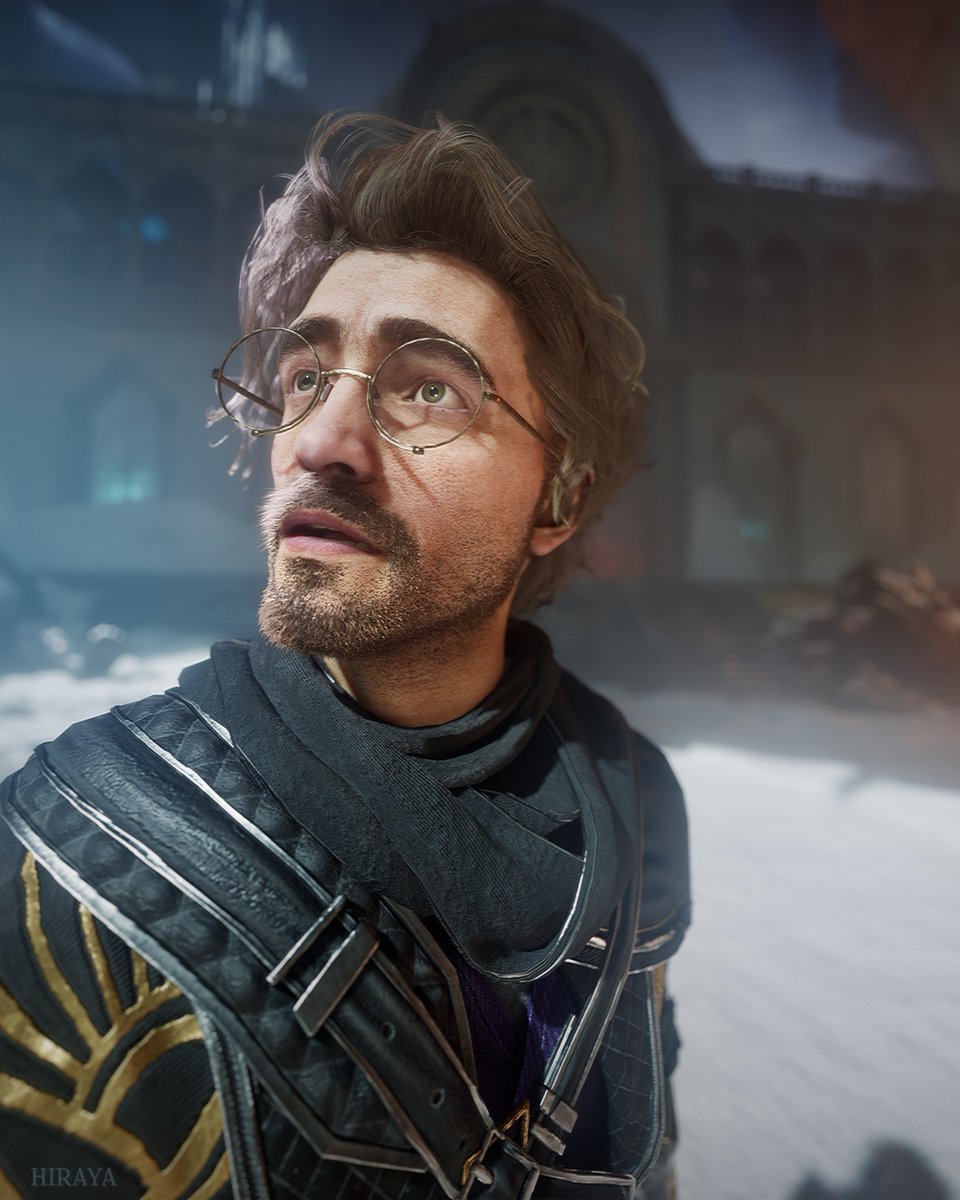 HirayaCosplay's tweet photo. Gustave staring in wonder at a real gestral, the grandis, snow, AND trains!
Your nerdy boy is having a moment right now. 🥺
A lil 💕THANK YOU💕 for the wonderful support from my #virtualphotography with #Gustave.
My VP Twitch ⬇️
https://t.co/WOJ1dnlSir 
#ClairObscurExpedition33 https://t.co/VvZEjkbbvE