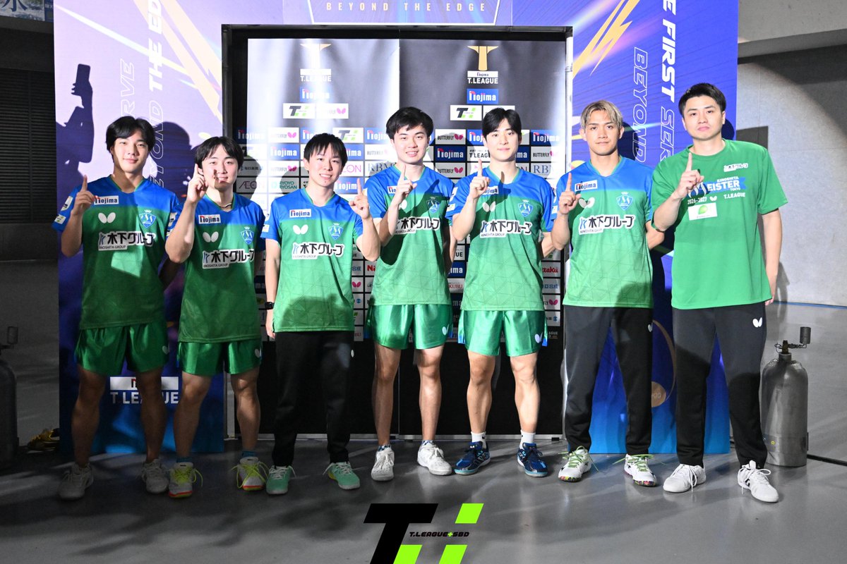 TPlus_SBD's tweet photo. 🏓T.LEAGUE 2026-2027シーズン 
開幕戦

木下マイスター東京　4-0　T.T彩たま

「ルールの特性上、ダブルスを勝利することが大事なので、ダブルスを勝てたことが勝因です」と王凱監督。
「相手は強いペアでしたけど、しっかり準備しました」と丹羽選手。

木下マイスター東京が、4-0で快勝！

#卓球 #Tリーグ #繋がろう卓球人 #広げよう卓球人の輪