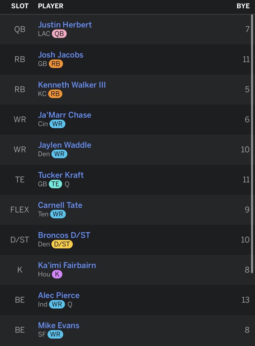 6IANTS's tweet photo. 1.03 12 man league draft https://t.co/gRKxtI9zR3