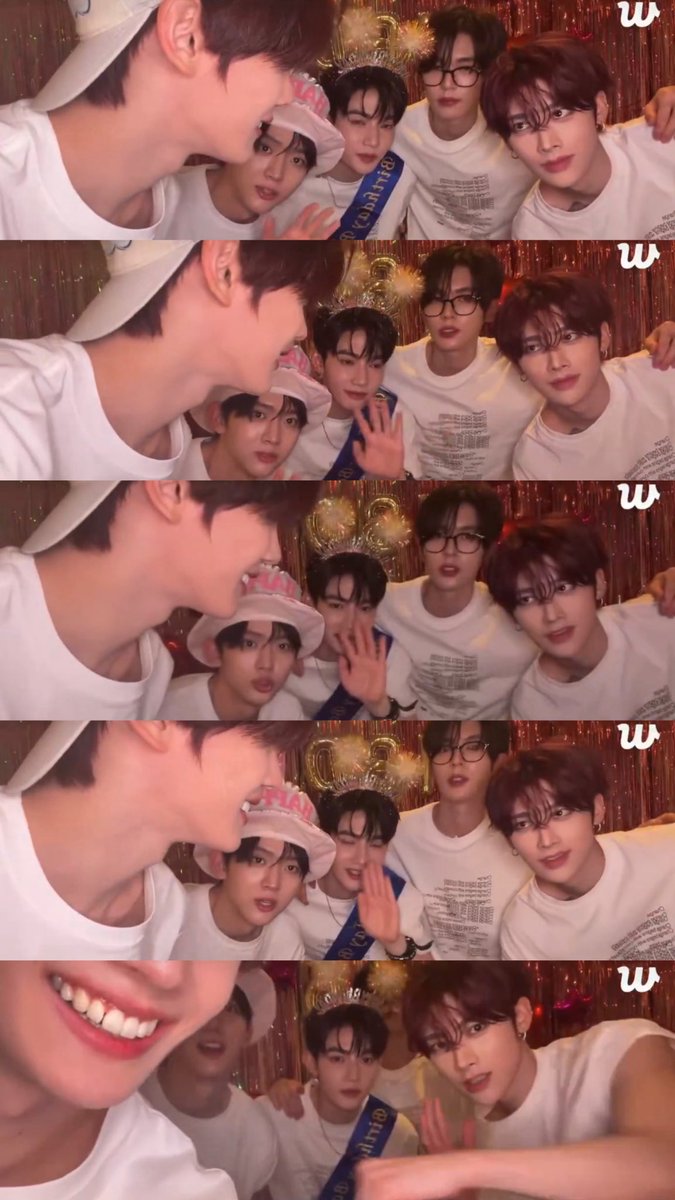 rwickitty's tweet photo. when the FOUR times of eye contact wasn't enough and ricky had to fight back https://t.co/CIOGYcLwwO