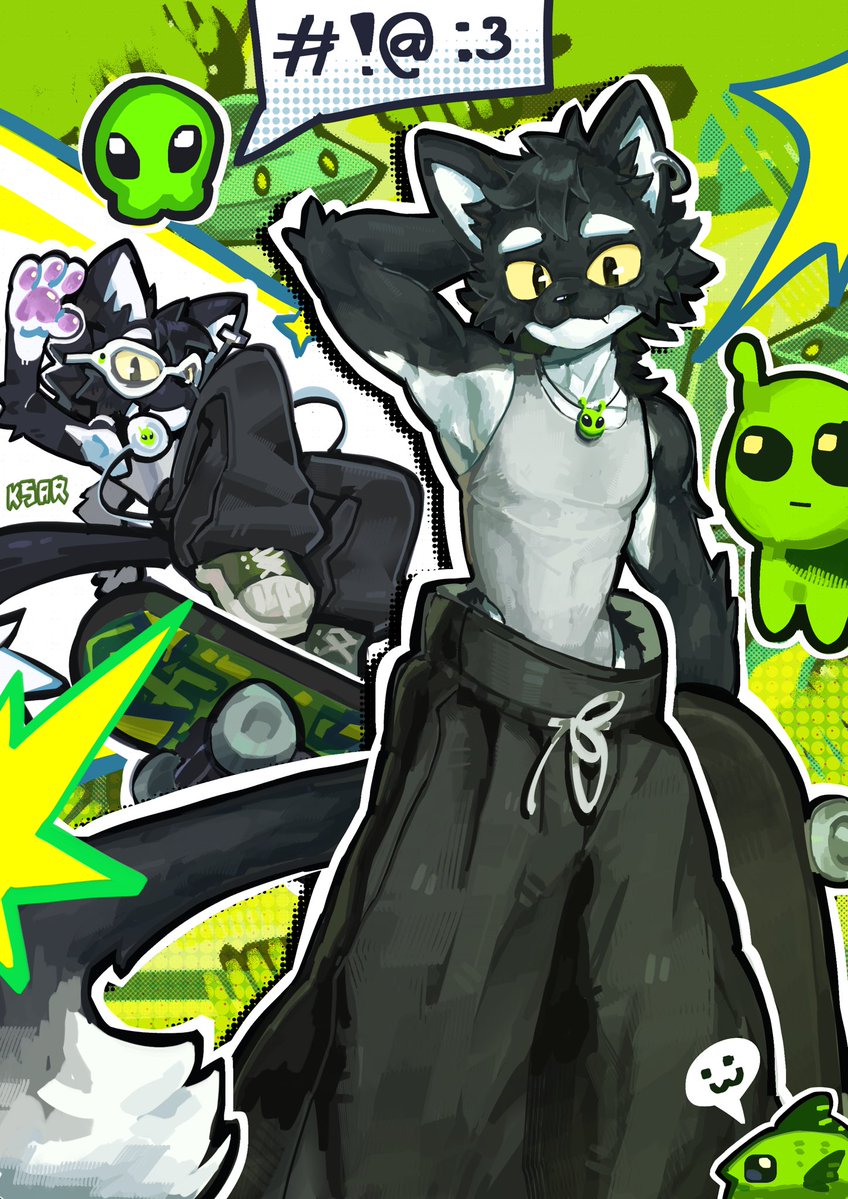Ksarsalad's tweet photo. Ououuououou 👽
#Furry #furryartㅤㅤㅤ https://t.co/q3oeaczpVc
