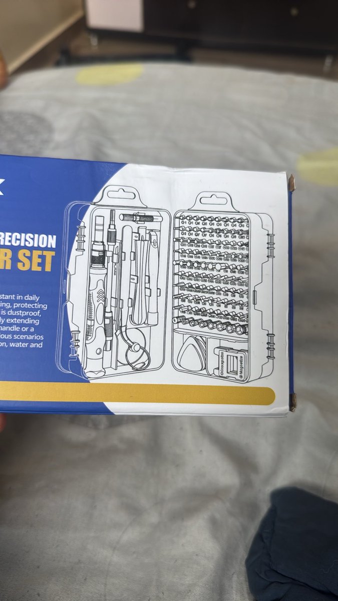 jamiuzard's tweet photo. @yugach I have a set too, bought from same temu

What I’m referring to is the tiny little write up stating “what is being sold is this one” referring to that small screw 

It is deceptive, clearly written yes but deceptive https://t.co/84KjV02zRw