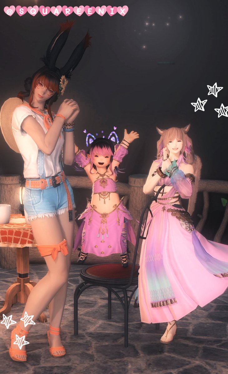 oransjemimi's tweet photo. #OASIS_ff14
みゃさんと初めてのOASISさんにお邪魔しました！
めるるさんと初めてお話したのですがとっても可愛らしい方でコールもすってきで癒やされまくった(ꈍ ω ꈍ)
みゃさんも連れて行ってくれたり色々！
ありがとうございました！
凄く楽しかったぁ！！！ https://t.co/FIYo65eZPk