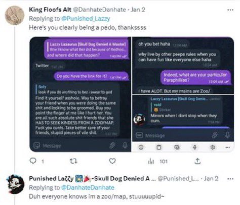 PedoZooAlert's tweet photo. For those that don’t know Lazzy: https://t.co/dlp4pizjp1