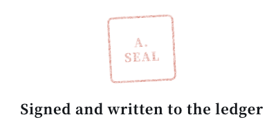 mysignet's tweet photo. A detail I care about in Signet: I can't edit the ledger. Nobody can.

Every record carries the hash of the one before it. Change anything — even one byte, even years later — and the chain breaks, publicly.

So when I say a signature is permanent, that's not a policy promise. It's how the thing is built.

Anyone can check: re-upload the original file at https://t.co/h5NDLalQ0c and it either matches byte for byte, or it doesn't.