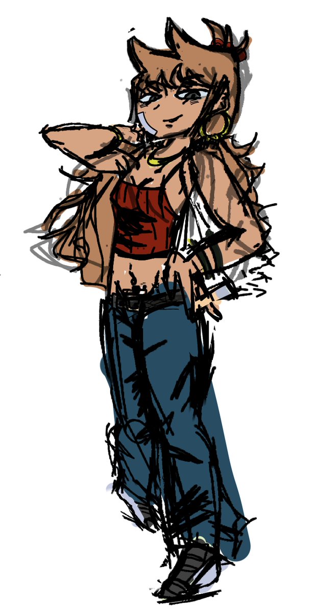 bq5ma's tweet photo. Tori sketch #ellsworld https://t.co/jF8cYk5mb4
