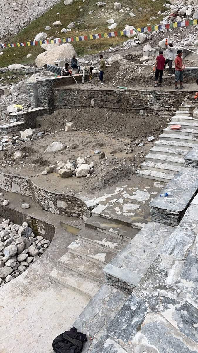 TseringSandup's tweet photo. Restoration work at Panamik Hot Springs has already started. We will restore this beautiful destination soon and welcome tourists back again. Panamik hotspring will continue to shine as one of Ladakh top tourist attractions. 
 tourism @lg_ladakh @utladakhtourism @incredibleindia https://t.co/KhB8EgOOTp