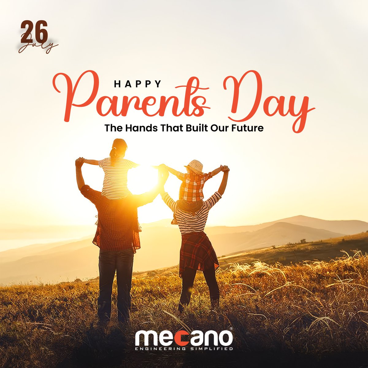 Mecano150's tweet photo. Happy Parents' Day 💖

Celebrating the love, care, and sacrifices of every parent. Thank you for always being our strength and inspiration. Happy Parents' Day!

#HappyParentsDay #ParentsDay #ThankYouParents #FamilyLove #Gratitude #UnconditionalLove #Parenting #MecanoEngineering https://t.co/vKalJtAiN4