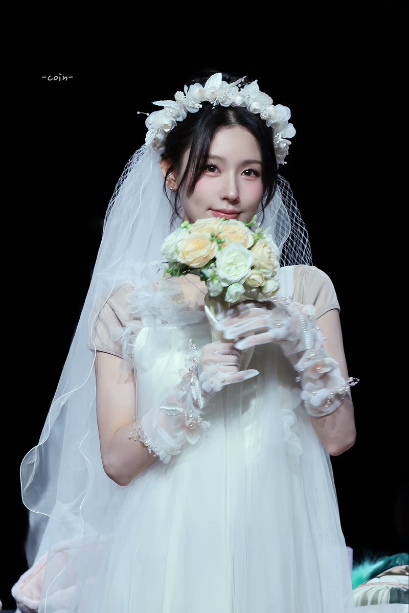 coooin_'s tweet photo. 260725 am

即使是最严厉的不婚主义者，
都会有一秒感到心动吧💗💗

👰🏻‍♀️🫶🏻🥰💓

#아이들 #idle 
#미연 #MIYEON #ミヨン https://t.co/7xZuWdBG2a