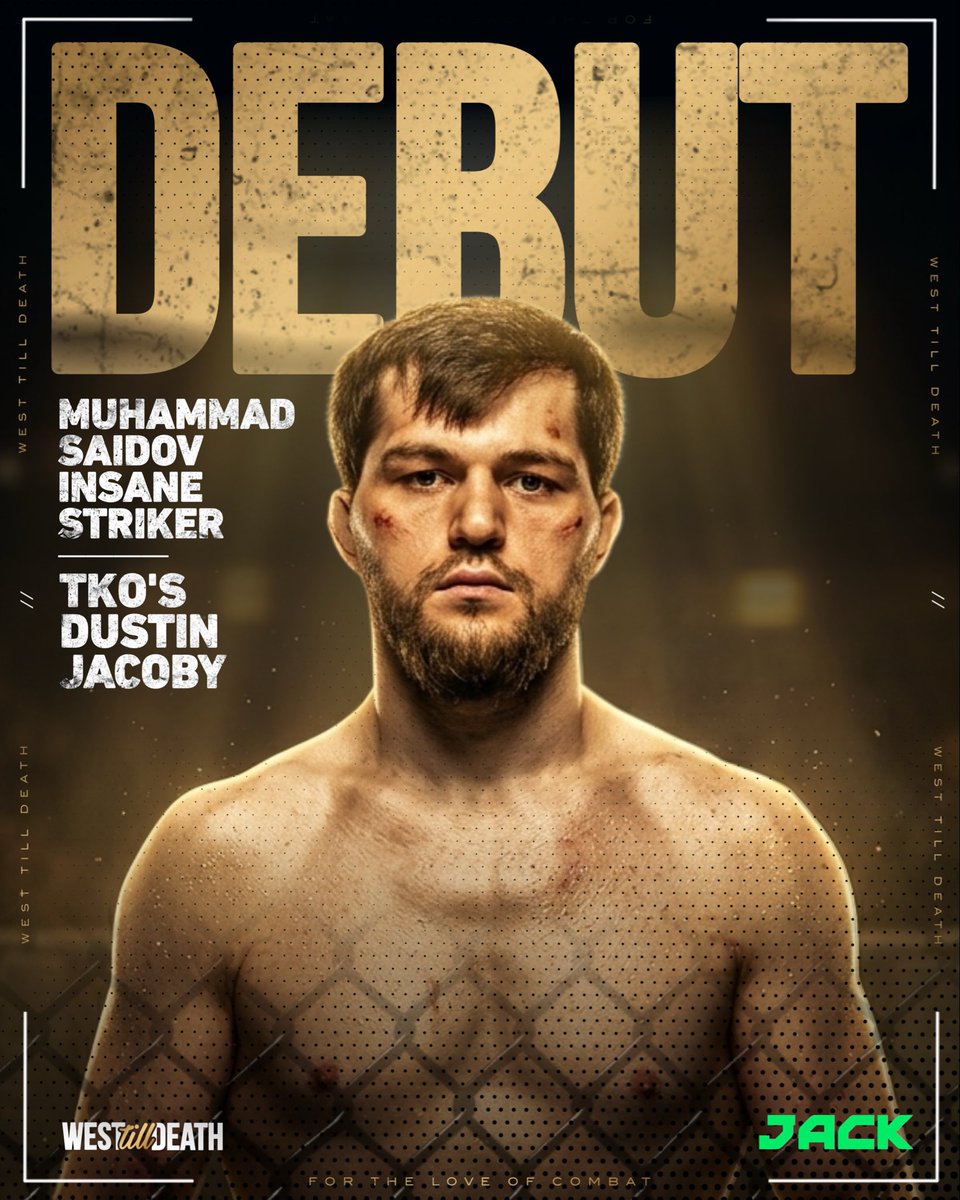 WestTillDeath's tweet photo. Muhammad Saidov defeats Dustin Jacoby in his UFC debut with insane fast striking for the Light Heavyweight division… this guy is a serious problem for this division! 10-0 we have a new undefeated prospect! 👏
#ufc #mma #debut #MuhammadSaidov https://t.co/5NvxVKMJzv
