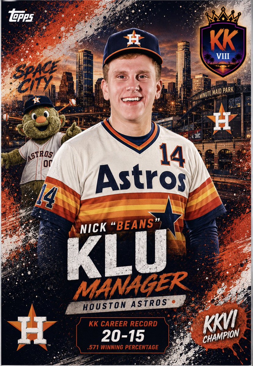KluKlassic's tweet photo. @412Ribar @Shane_Molyneaux After ascending to Klu Klassic glory 2 years ago, the defending champ of the KKVII took a major step back in ‘25 after failing to finish in the top 3 of the field. After grinding the game like few others in ‘26, @klu_nick looks to storm back for another title run in the KKVIII!🚀 https://t.co/HjJWb6iujZ