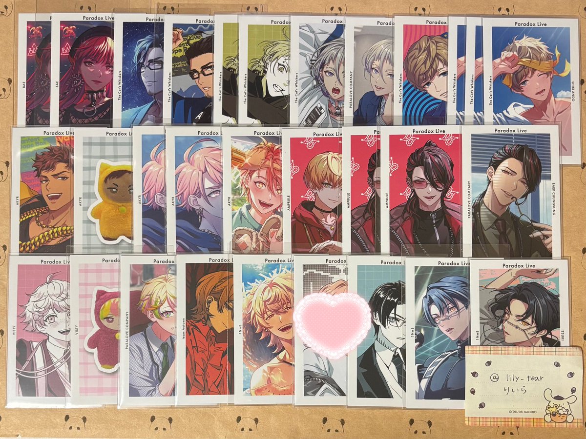 lily_tear's tweet photo. 【交換】paradox live パラライ Gプリ トレフォト ステッカー 特典 メタカ

譲 : 画像①②③
求 : 画像④ (依織 珂波汰 智生)
REVENGERSトレフォト(引き)
プロカ シーズナル 真夏

📮郵送交換 ↓ https://t.co/732gRGSHKP