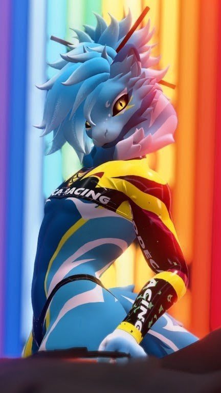 BALzure79655's tweet photo. Made an outfit for race day.
#Aspil #Vrchat #Latex https://t.co/sA9biYTli2