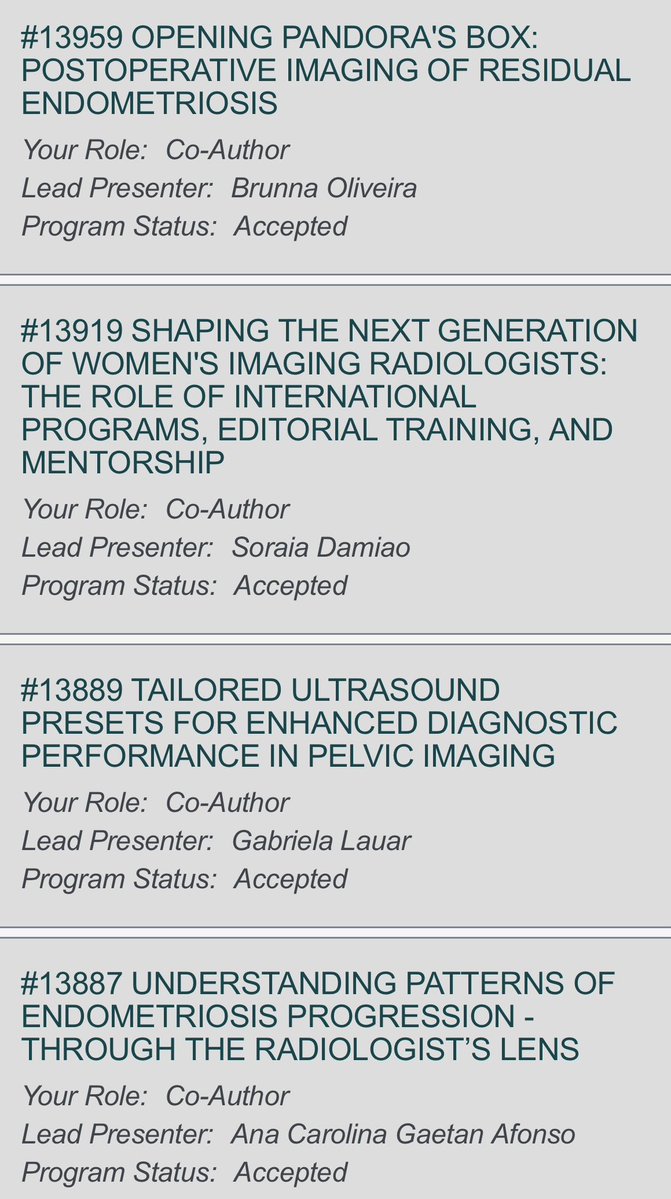 lucianachamiec1's tweet photo. RSNA 2026 accepted abstracts @RSNA @RSNATrainees @RadioGraphics @cookyscan1 https://t.co/kzSISbOJ9j