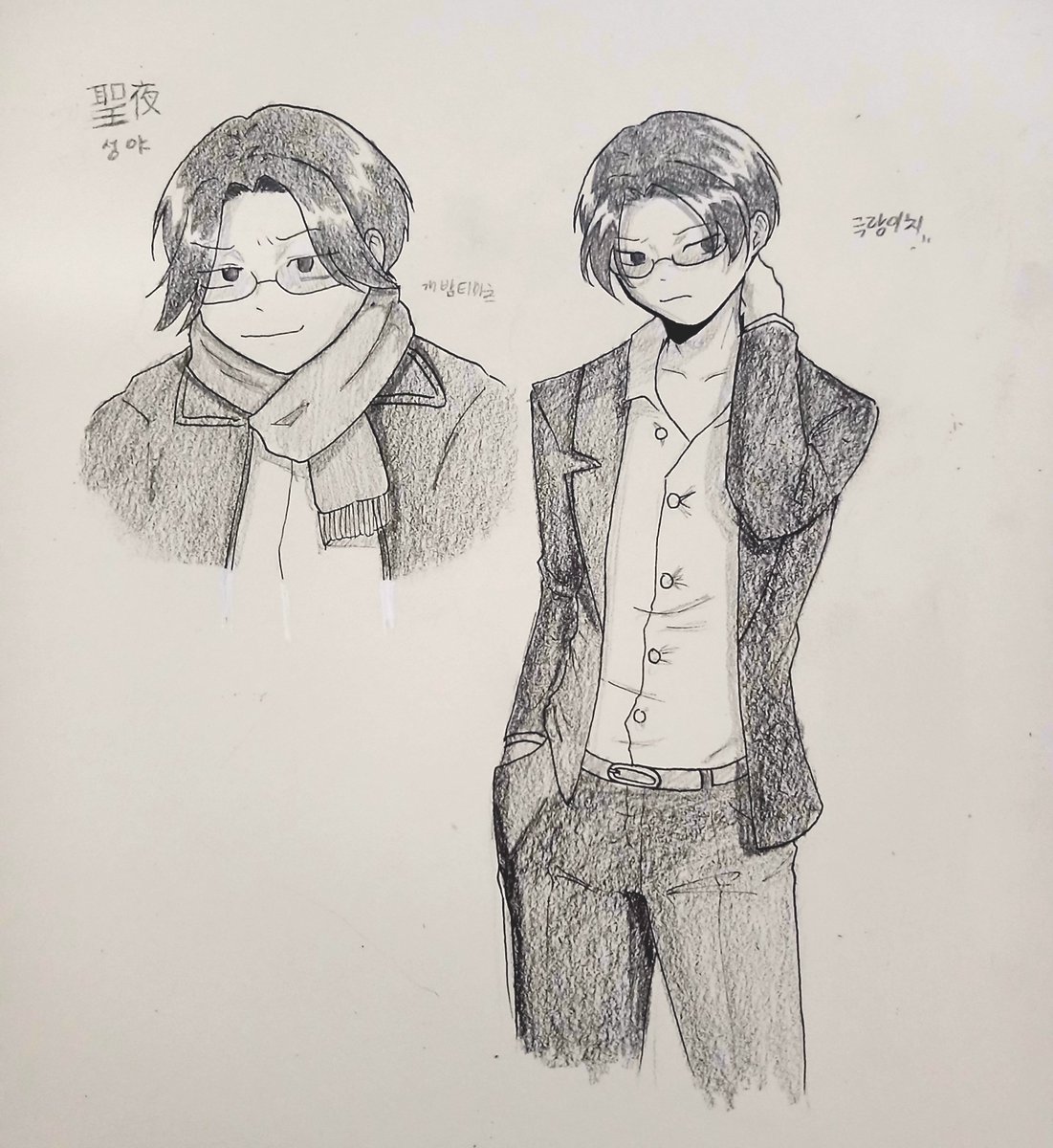 kingbeesplay's tweet photo. 오늘 한 낙서.. 이�� 넘 밤티되긴 했는데..모르겠다..~🙄
#おそ松さん https://t.co/dKbGn7JvqE