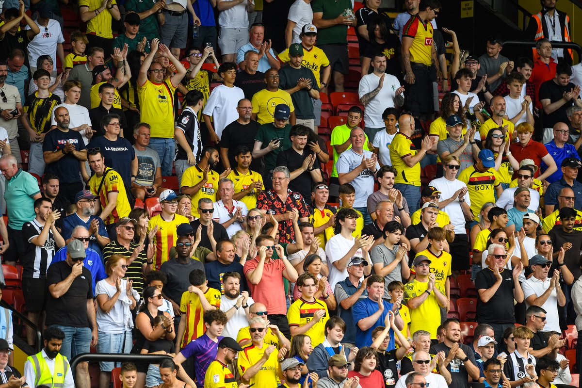 WatfordFC's tweet photo. Great to be back today 💛

See you on Wednesday for Fiorentina 👊 https://t.co/0dqwHV4mft