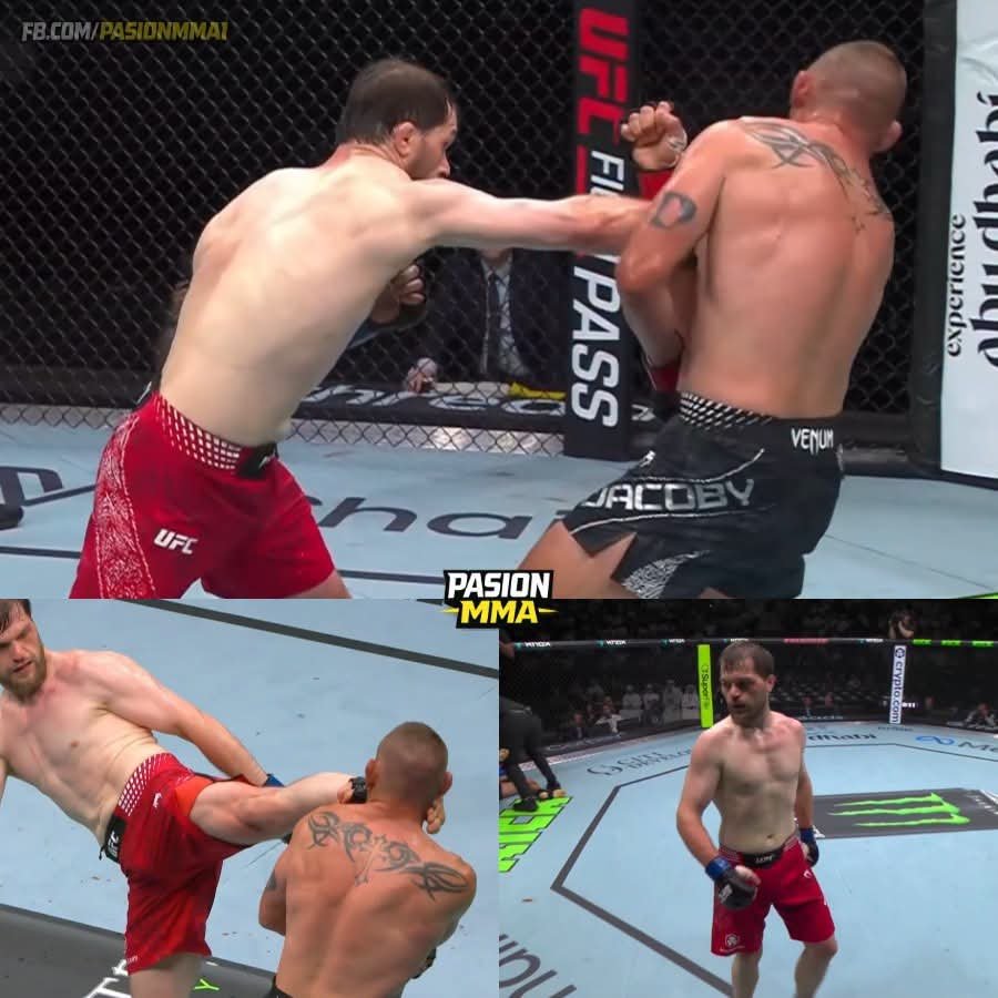 arturoaguila_76's tweet photo. ¡QUÉ BUENO ES! 🔥 #UFCAbuDhabi
Muhammad Saidov 🇹🇯 destroza a Dustin Jacoby con TKO en R2 (4:48). ¡Golpes brutales y nocaut! 💥👊
¡Nueva estrella! 🌟
#UFC #MMA #ArtesMarcialesMixtas @ventanaXpublica #MuhammadSaidov #DustinJacoby https://t.co/3dHSEWs3FK