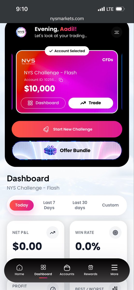 Loneaadil01's tweet photo. Received 10k Flash Account Wow

Now waiting for 5K instant account as Promised by @NYSMarkets 

Really great experience with @NYSMarkets , The Low spreads 
a Blooming advantage for Traders to try out @NYSMarkets 

Grateful to have connection with @NYSMarkets https://t.co/1K32J9mupG