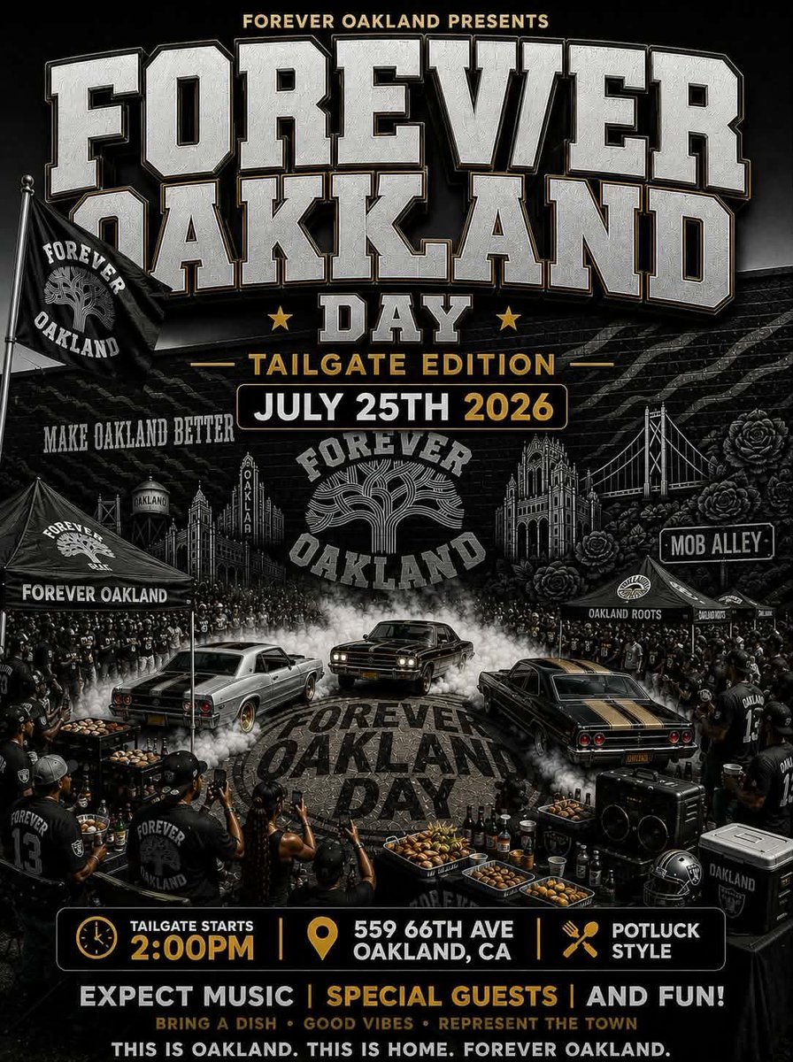 ForeverOakland_'s tweet photo. Happening TODAY at Mob Alley!

Come tailgate with us, then head inside the Coliseum to cheer on the @oaklandrootssc!

#ForeverOakland #MakeOaklandBetter #MayTheMobBeWithYou #InHonorOfGr8z https://t.co/Fe0zta9paP