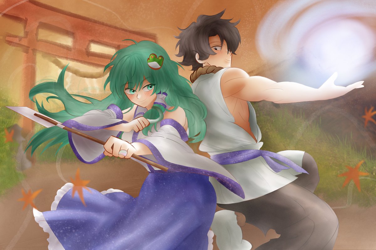 amoreman___'s tweet photo. Commission for @/BusterBulb
#touhouproject #oc #東方Projectㅤㅤㅤ https://t.co/6yPkO9MDfo