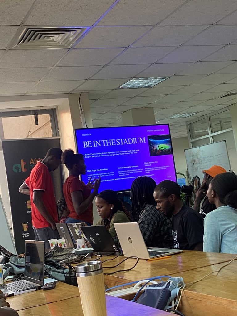 IanJeff69417252's tweet photo. With Memoza Be in the stadium Nothing beats seeing the first screen come alive. .

@ATCommunityKla @Africastalking

#BuildWithAT
#WeLoveNerds
#ATUG
#AT256 https://t.co/FflxFfTQD9