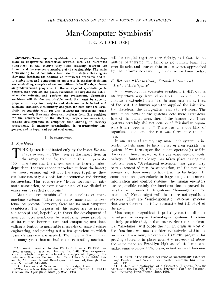 boneGPT's tweet photo. DARPA was planning for AI years before they developed ARPANET. J. C. R. Licklider, the head of ARPA, predicted everything in the 60s.

American exceptionalism at work. 
Thank you for your contribution. https://t.co/jDwTeK4LFZ