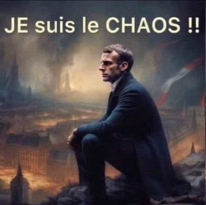 sergiodde's tweet photo. Le chaos signé Macron. https://t.co/HFWdOONk19