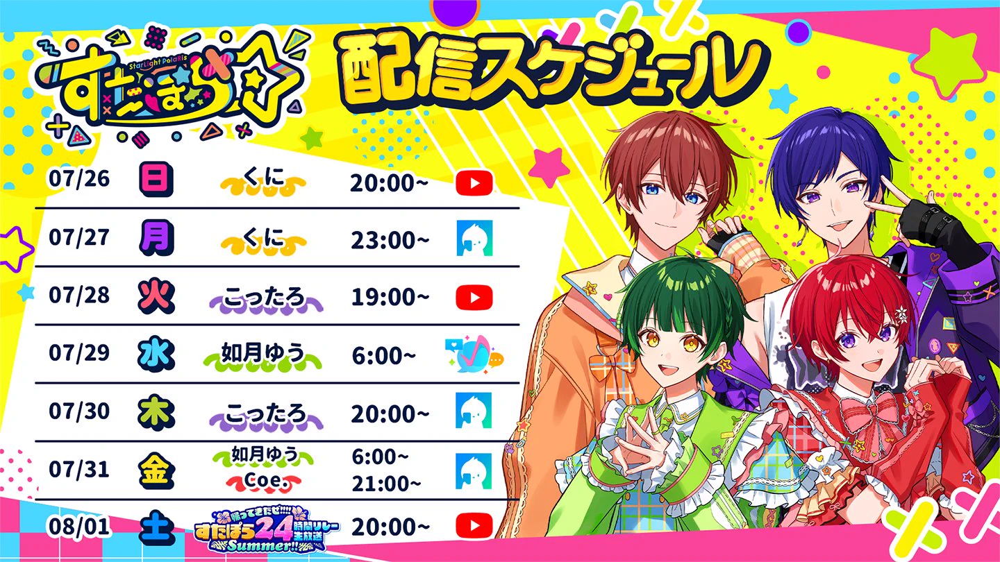 すたぽら🌟 on X: 
