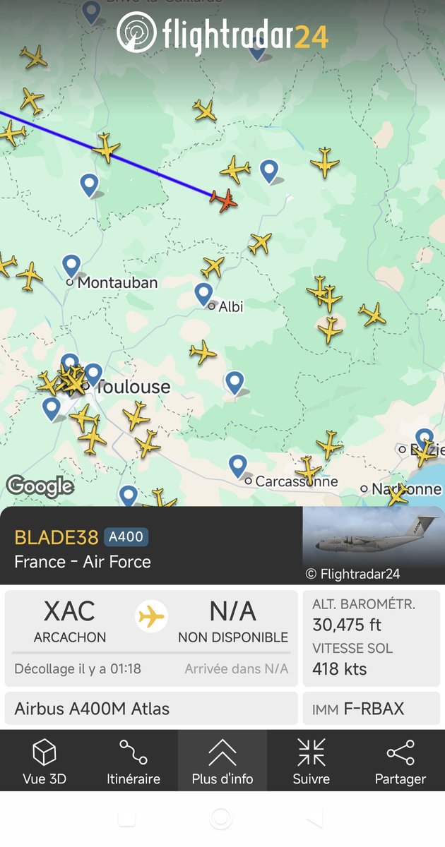 quentackt's tweet photo. Il s'en va déjà le A400M ? 
Merci d'être passé ! On se rappelle 
#Incendie #gironde #A400M https://t.co/JelCbnSZHB