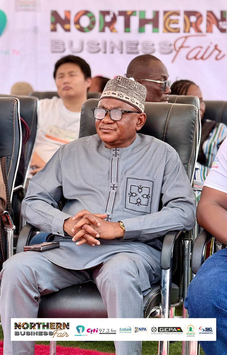 Citi973's tweet photo. 📸 Mayor of Tamale, Abu Takoro, was among key stakeholders at the official launch of the 2026 Northern Business Fair, contributing to discussions and engagements focused on advancing business, innovation, and economic opportunities in the Northern Region.

#ChannelOneTV #NorthernBusinessFair2026 #CitiFM #Tamale