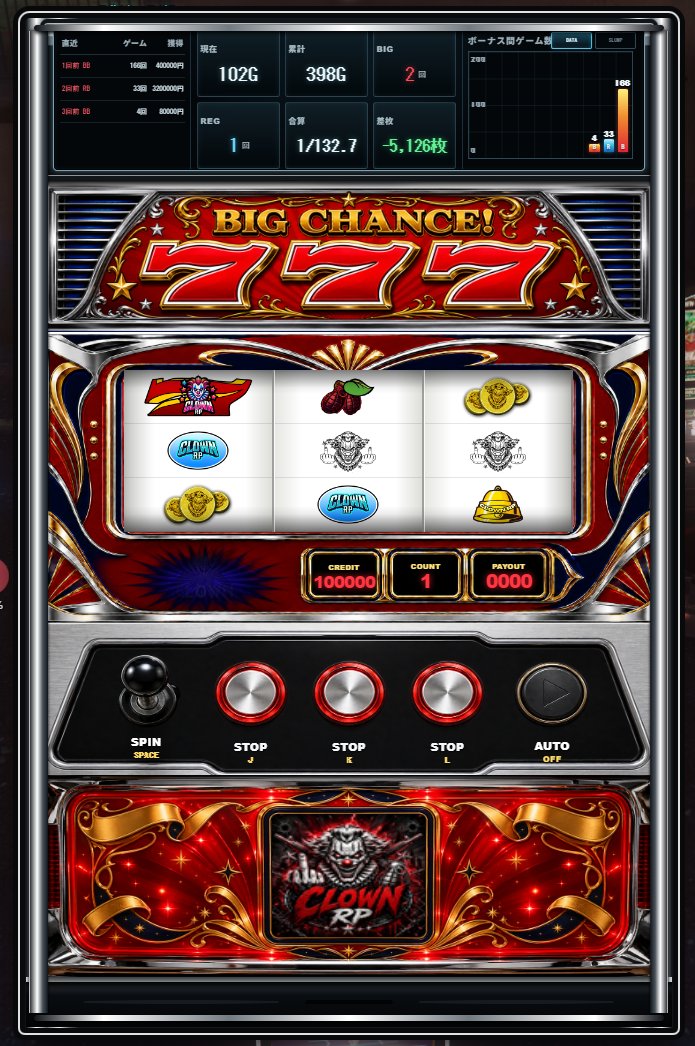 Clown__RP's tweet photo. #アップデート情報🆕

【スロット新台追加🎰】

ClownJugglerに引き続き、新台が3種追加されました！

・北〇の拳
・〇〇サーカス
・東京〇〇

確率・仕様・ボーナス等も全て実機を忠実に再現！
スランプグラフや映像演出もあります。
ぜひ遊んでみてください！

#ClownRP
#FiveM https://t.co/lRUwt6kUj0
