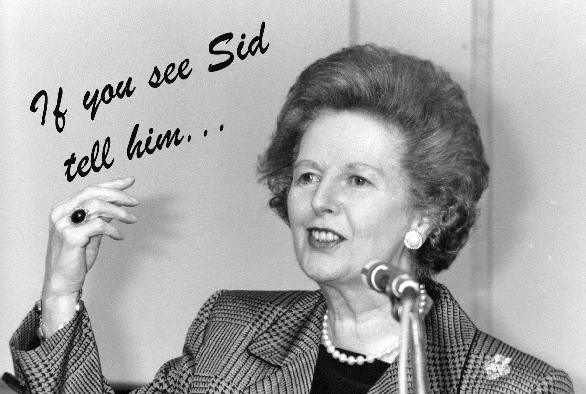UniteEconomy's tweet photo. Today marks 40 years since Thatcher sold off British Gas.

Remember the “Tell Sid” campaign? Turns out Sid took us all for a ride.

Thatcher called it creating a share-owning democracy. In reality, it was selling off the family silver – public assets built by generations of working people, handed over so private companies could make billions.

Forty years on, British Gas and Centrica have made obscene profits, while millions of people have struggled to keep the heating on.

That’s what happens when you run essential public utilities for private profit instead of the public good.

Energy isn’t a luxury. It should be run in the interests of the people who rely on it, not shareholders looking for bigger dividends.

Enough is enough. Time to bring our energy system back into public hands.

#TellSid #PublicOwnership #WorkersEconomy #FuelPoverty