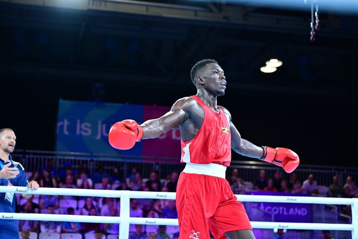 BrianKawalya1's tweet photo. Uganda at 2026 Commonwealth Games 

#Boxing

Alfred Ojok 🇺🇬 has progressed to the Round of 16 after defeating Niue Islands’ Anitelea Launiu in the men’s Light Heavyweight (80kg) bout.

Ojok secured a unanimous 5-0 victory, with all five judges scoring the bout in his favour (29-27, 29-27, 29-28, 30-26 and 30-26).

The Ugandan will return to action on Monday when he faces England’s Dimeji Shittu in the Round of 16.