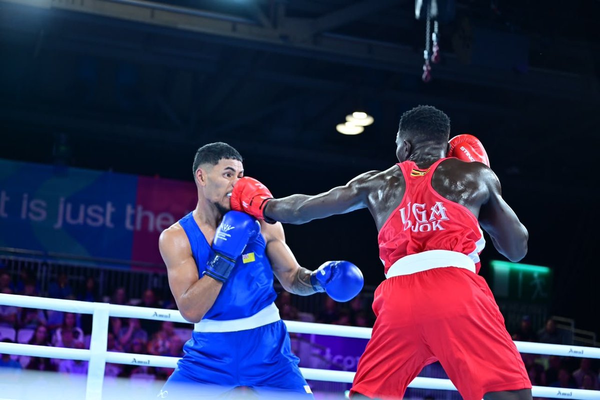 BrianKawalya1's tweet photo. Uganda at 2026 Commonwealth Games 

#Boxing

Alfred Ojok 🇺🇬 has progressed to the Round of 16 after defeating Niue Islands’ Anitelea Launiu in the men’s Light Heavyweight (80kg) bout.

Ojok secured a unanimous 5-0 victory, with all five judges scoring the bout in his favour (29-27, 29-27, 29-28, 30-26 and 30-26).

The Ugandan will return to action on Monday when he faces England’s Dimeji Shittu in the Round of 16.