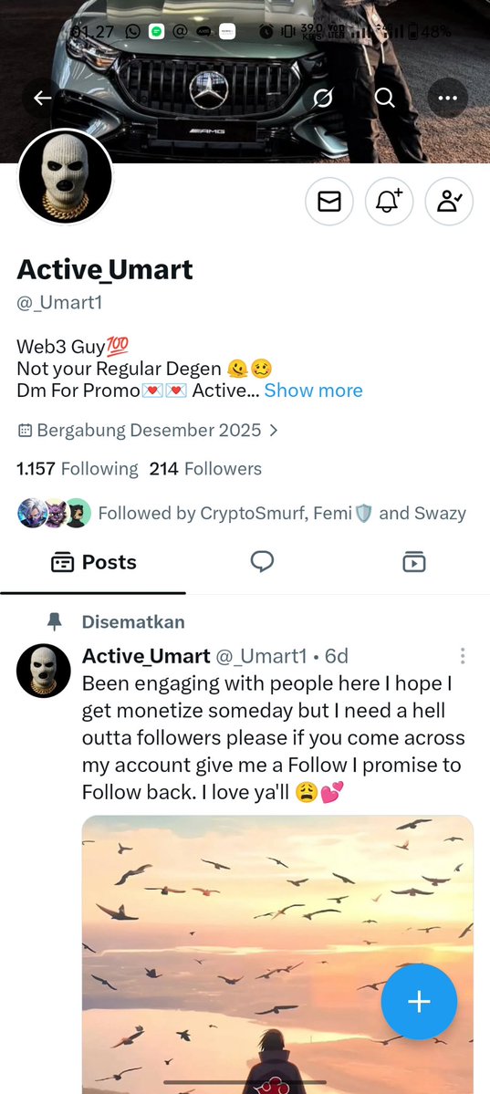 some_berry46's tweet photo. @CryptoSmurf44 @_Umart1 congrats brother, happy weekend

@JagotapiSolo 
@Auracle_X 
@natskokomaki https://t.co/nhLEVH7fqf
