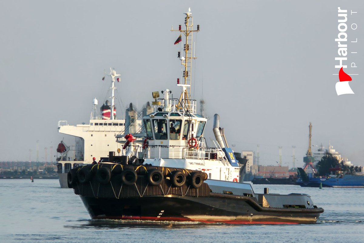 PilotHarbour's tweet photo. Smit Trinidad underway service Klaipeda. 
#Port #Shipping #HarbourPilot #TransportMaritime #PortOperations #GlobalTrade #GlobalShipping #MaritimePhotography #MaritimeStrategy #noshippingnoshopping #MerchantMarine #Maritime #Shipping #MaritimeIndustry #HarbourPilots #Shiphandling #PortOperations #MaritimeSafety #Ports #ShipPhotography #IndustriaMarítima #BlueEconomy
@portofklaipeda1 
@portofklaipeda 
@TUGSPOTTERS