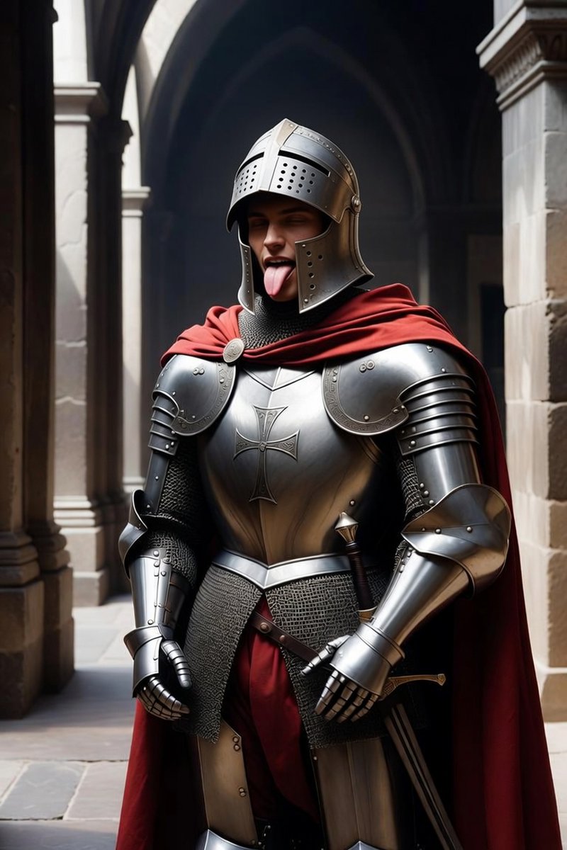WJGris49's tweet photo. Grok Imagine prompt:

Sir licks a lot https://t.co/SUylmE9CrH