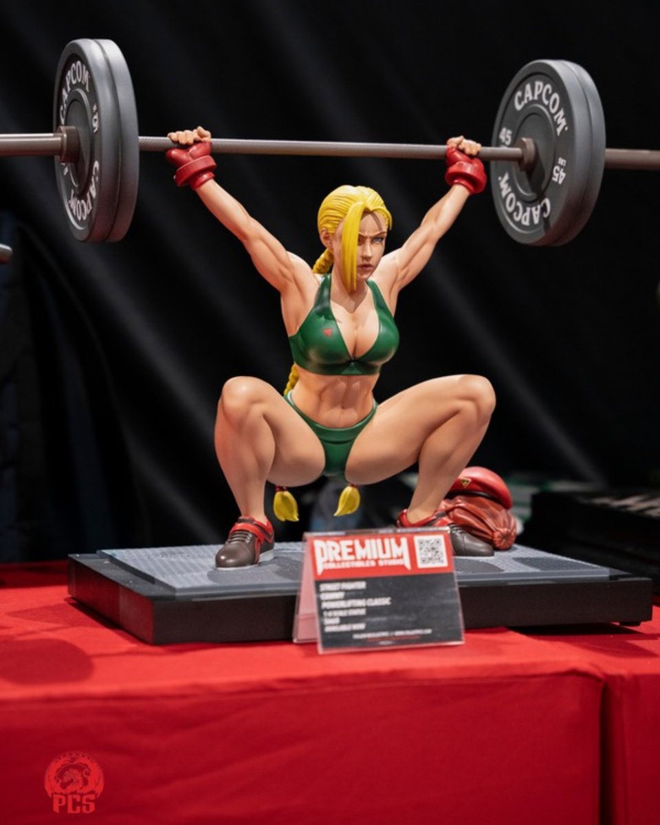 CollectPCS's tweet photo. Booth tour up close!
Street Fighter Cammy Classic Edition: Powerlifting 1:4 Scale

#SanDiegoComicCon #BoothTour #SDCC2026 #PCSStatues #CollectPCS #StreetFighter #Cammy https://t.co/NzN3s68lNN