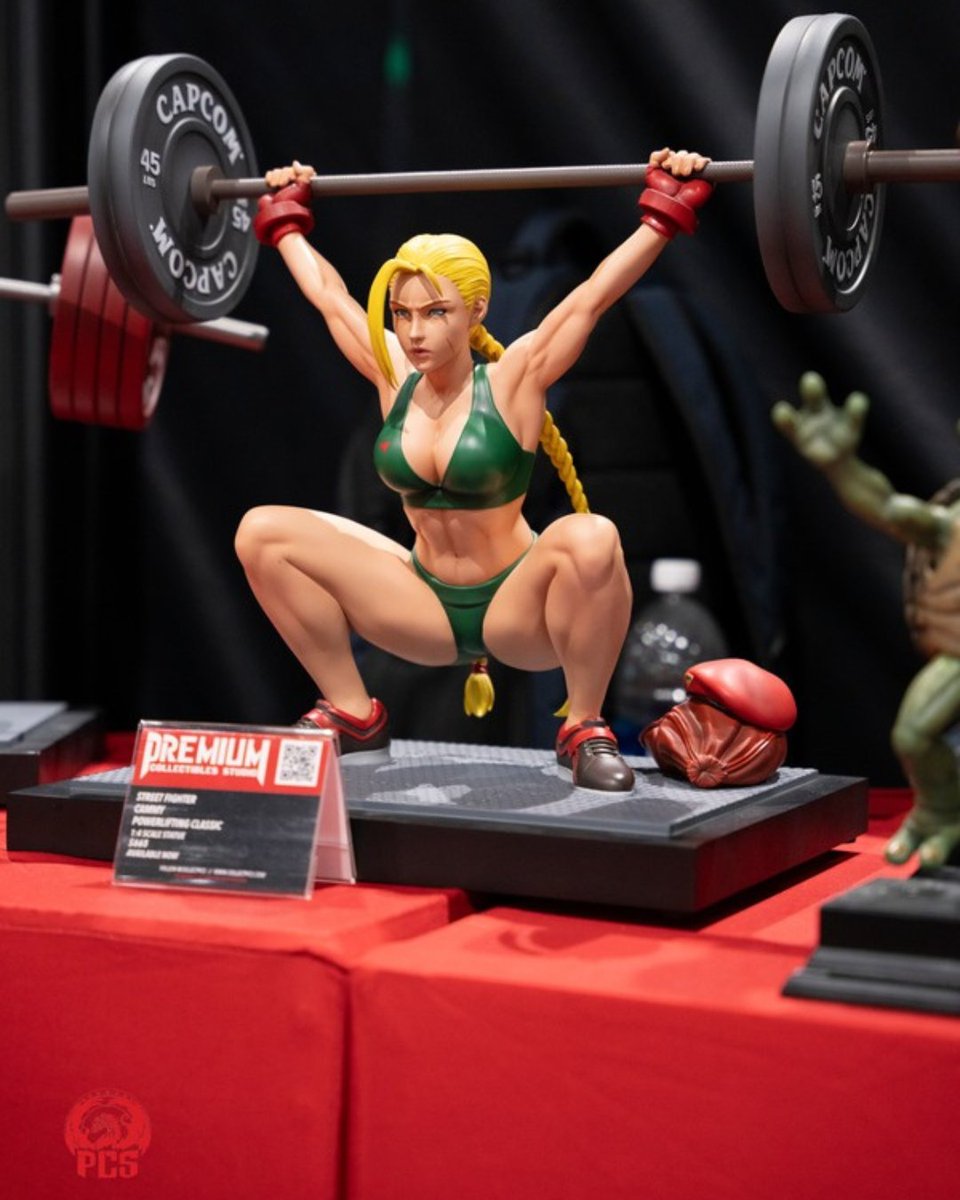 CollectPCS's tweet photo. Booth tour up close!
Street Fighter Cammy Classic Edition: Powerlifting 1:4 Scale

#SanDiegoComicCon #BoothTour #SDCC2026 #PCSStatues #CollectPCS #StreetFighter #Cammy https://t.co/NzN3s68lNN
