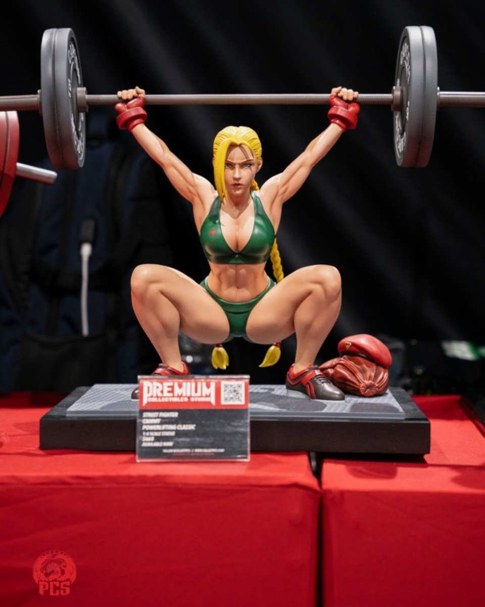 CollectPCS's tweet photo. Booth tour up close!
Street Fighter Cammy Classic Edition: Powerlifting 1:4 Scale

#SanDiegoComicCon #BoothTour #SDCC2026 #PCSStatues #CollectPCS #StreetFighter #Cammy https://t.co/NzN3s68lNN