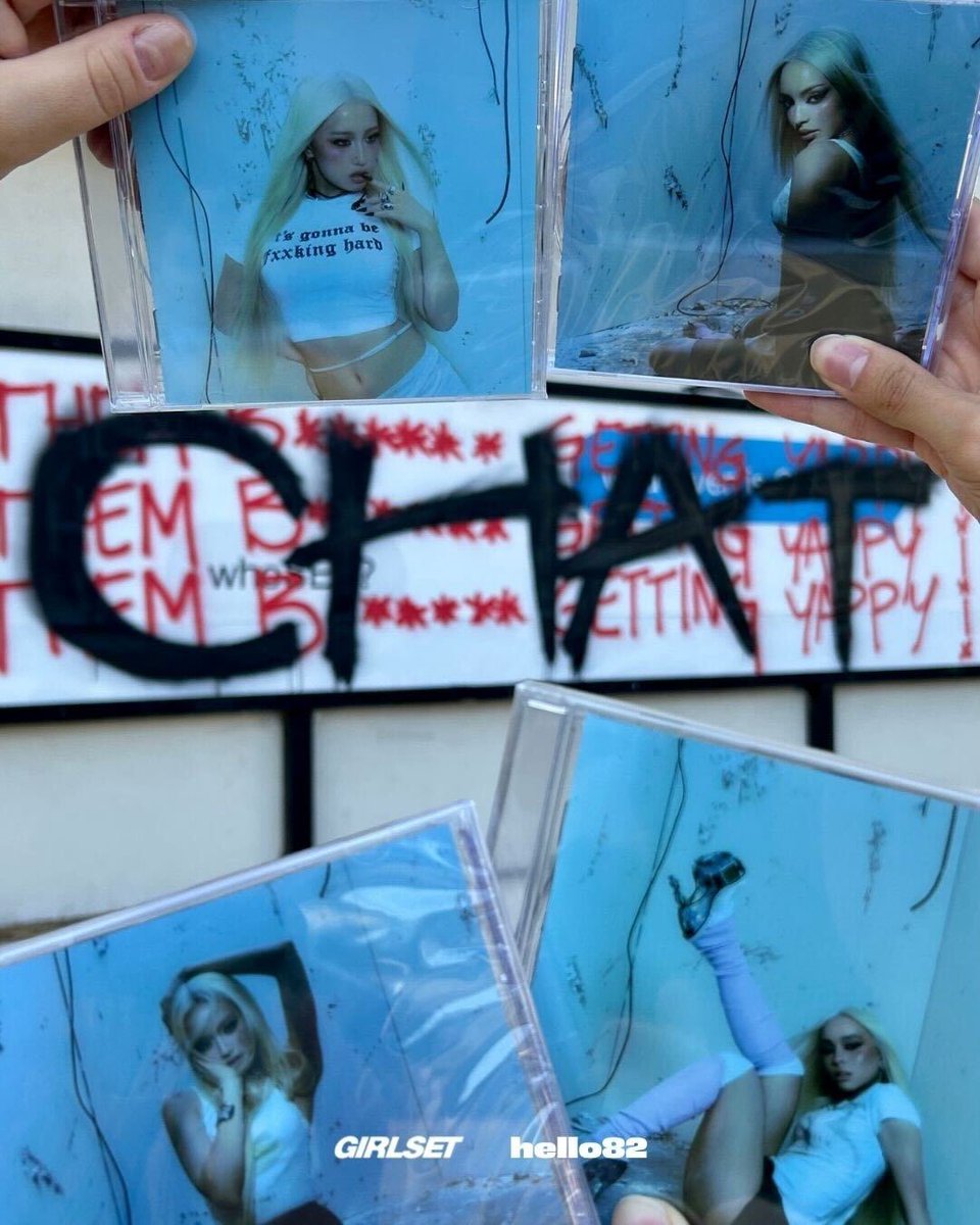 hello82LA's tweet photo. Ctrl+C, Ctrl+V all versions of GIRLSET - "CHAT" onto your own shelves!
Get your hello82 Exclusive CDs TODAY!

💬 7/24 - 7/26 | Hours may differ
📍 LA @hello82LA
📍 NYC @hello82NYC
📍 ATLANTA @hello82ATLANTA
📍 SAN DIEGO @hello82SANDIEGO
📍 DALLAS @hello82DALLAS

@GIRLSETofficial
#GIRLSET #CHAT #hello82